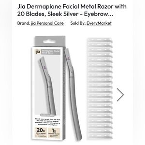 Black Dermaplaning Tool with Swiss-Made Blade